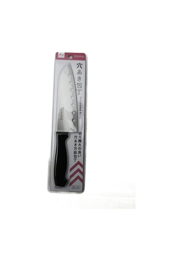 Kitchen Knife with Holes | Stainless Steel Chef Knife for Food Cutting & Prep Use - Image 1